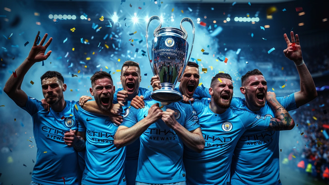 Manchester City viert vierde opeenvolgende Premier League-titel onder Guardiola